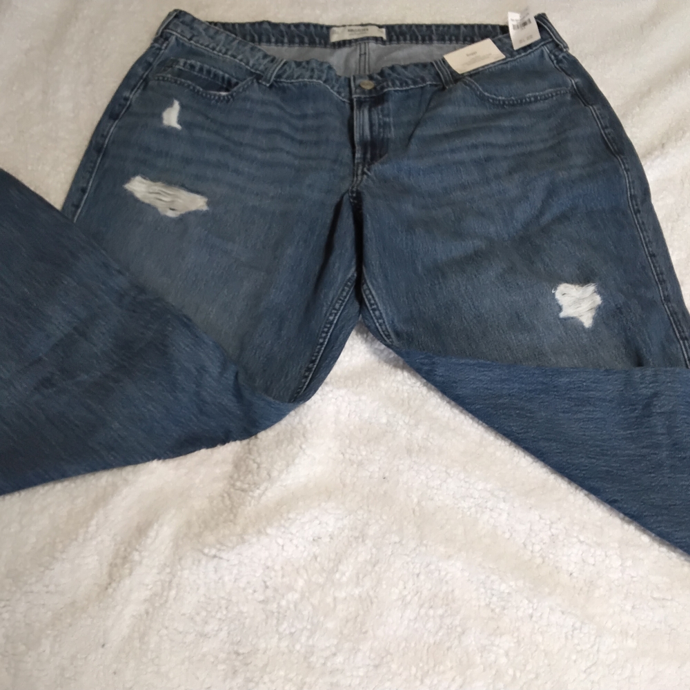 Hollister Light Blue Boyfriend Jeans